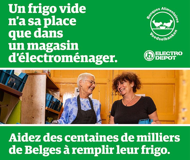 A partir du 22 juillet, une campagne de sensibilisation et de collecte de fonds pour les Banques Alimentaires a débuté chez ELECTRO DEPOT.