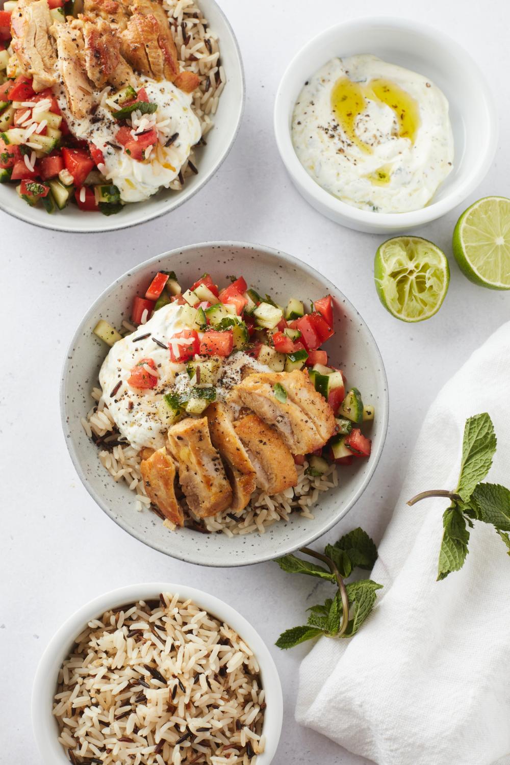 Chloe Kookt - Griekse Chicken Bowls