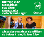 A partir du 22 juillet, une campagne de sensibilisation et de collecte de fonds pour les Banques Alimentaires a débuté chez ELECTRO DEPOT.